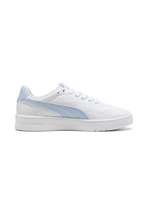 Tenis Puma Original Court Lally Blanco Con Azul Mujer