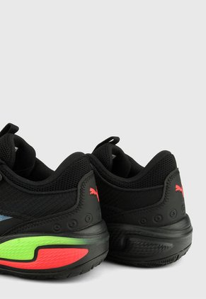 Tenis Basketball Negro-Multicolor Puma Court Rider Pop