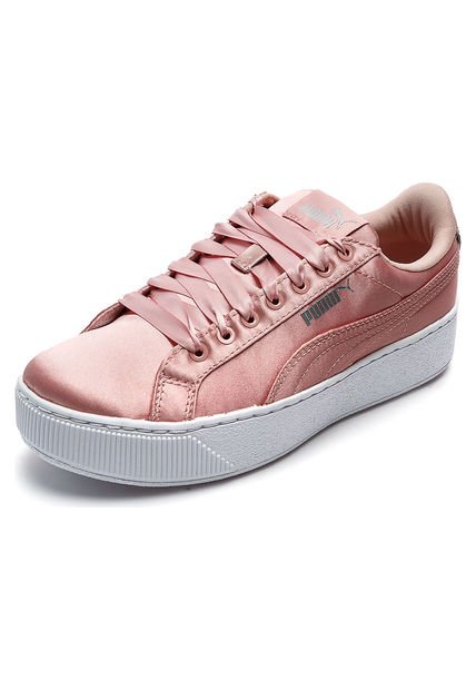 Tenis Rosa-Blanco Puma Vikky Platform Ep - Compra Ahora | Dafiti Colombia