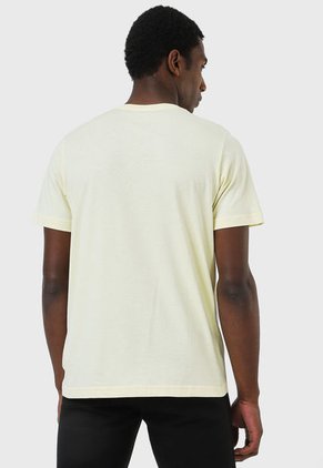 Camiseta Amarillo-Negro Puma ESS+2 Col Logo