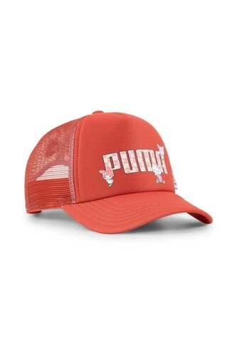 Gorra Deportiva Puma Original X Hk&Fr Trucker Jr Rojo Niños Puma