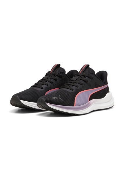 Tenis Zapatillas Puma Reflect Lite Wns Negro Mujer Original