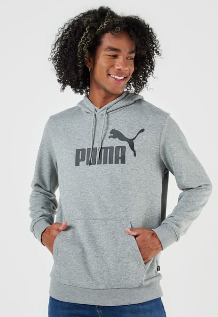 Hoodie Gris-Negro Puma