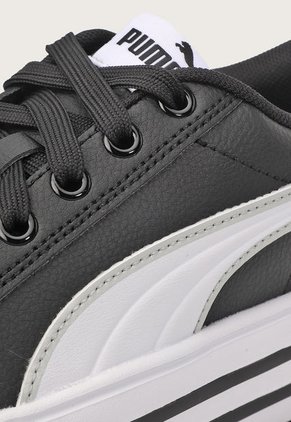 Tenis Lifestyle Negro-Blanco-Gris PUMA Kaia 2.0