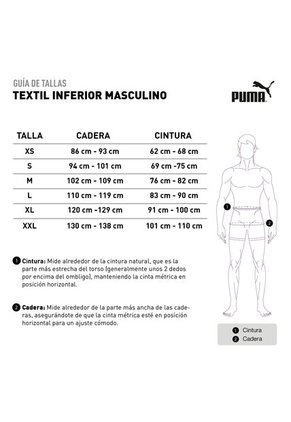 Pantaloneta Deportiva Puma M Run Velocity5 Negro Para Hombre