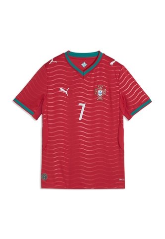 Camiseta Deportiva Puma Original Fpf Home Ronaldo Rojo Niños Puma
