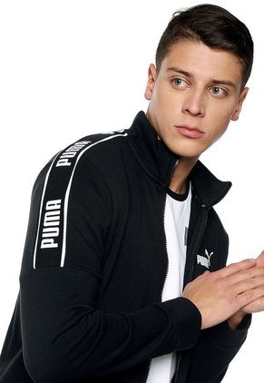 Buzo Negro-Blanco Puma AMPLIFIED TRACK