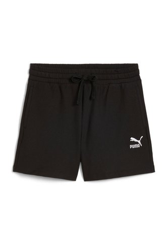 Pantaloneta Deportiva Puma Original Class Ribbed Negro Mujer Puma