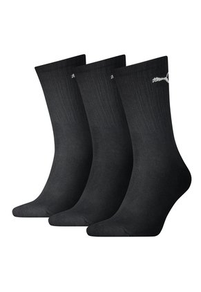 Medias Puma Originales Crew Long Sport 3 Pares Negro