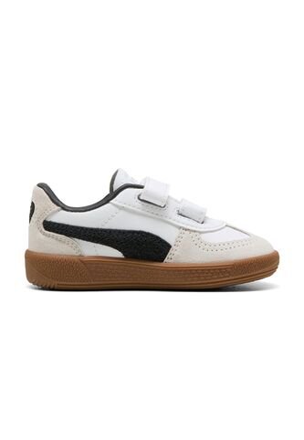 Tenis Deportivo Puma Original Palermo Lth V Inf Blanco Niños Puma