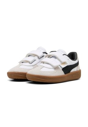 Tenis Deportivo Puma Original Palermo Lth V Inf Blanco Niños
