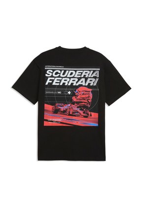 Camisa Deportiva Puma Originales Ferrari Speed Negro Hombre
