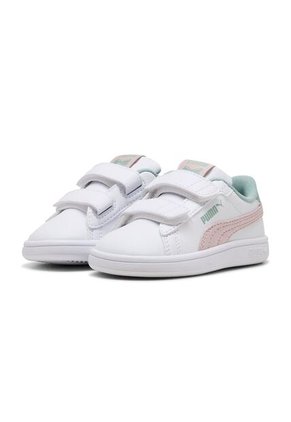 Tenis Deportivos Puma Original Smash 3 Girly V Blanco Niños