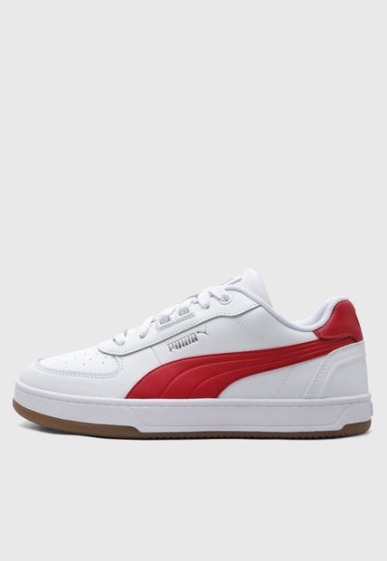 Tenis Lifestyle Blanco-Rojo PUMA Caven 2.0 Lux