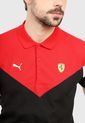 Polo Negro-Rojo- Puma Scuderia Ferrari Race de Puma