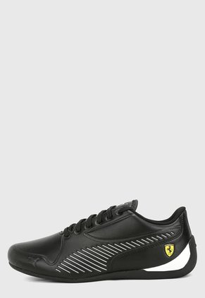Tenis Lifestyle Negro-Blanco Puma Scuderia Ferrari Drift Cat 7S