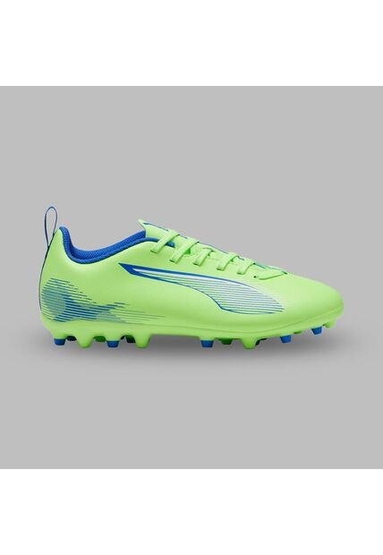 Guayos Puma Kids Ultra 5 Play MG Lights Out Verde-Azul