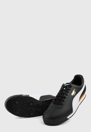 Tenis Lifestyle Negro-Blanco Puma Roma Basic