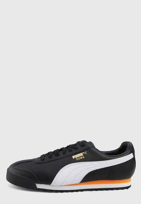 Tenis Lifestyle Negro-Blanco Puma Roma Basic
