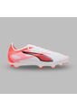 Guayos Puma Hombre Ultra 5 Match FG-Ag Blanco-Rojo de Puma