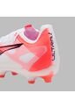 Guayos Puma Hombre Ultra 5 Match FG-Ag Blanco-Rojo de Puma