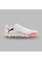 Guayos Puma Hombre Future 8 Play MG Untamed - Blanco - Rojo de Puma