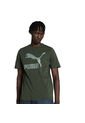 Camisa Puma Para Hombre Classics Logo  Verde de Puma