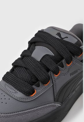 Tenis Skateboarding Gris-Negro-Naranja PUMA Park Lifestyle SK8