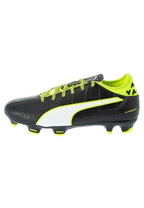 Guayo Negro-Verde Neón-Blanco Puma EvoTouch 3 Fg Jr