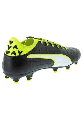 Guayo Negro-Verde Neón-Blanco Puma EvoTouch 3 Fg Jr