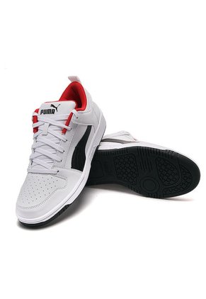 Tenis Lifestyle Blanco-Rojo-Negro Puma Rebound LayUp Lo Sl