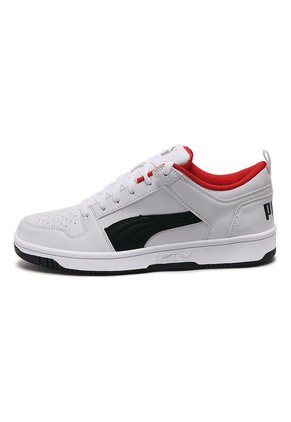 Tenis Lifestyle Blanco-Rojo-Negro Puma Rebound LayUp Lo Sl