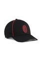 Gorra Puma Original Ac Milan King Cap Negro Rojo Para Hombre de Puma