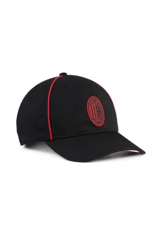Gorra Puma Original Ac Milan King Cap Negro Rojo Para Hombre Puma