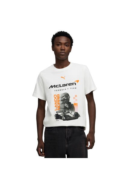 Camisa Deportiva Puma Original Mclaren Racing Naranja Hombre