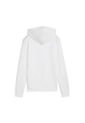 Hoodie Deportivo Puma Original Ess N1 Logo Blanco Para Mujer de Puma
