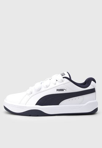 Tenis Lifestyle Blanco-Azul Navy PUMA Park Lifestyle Easy Puma