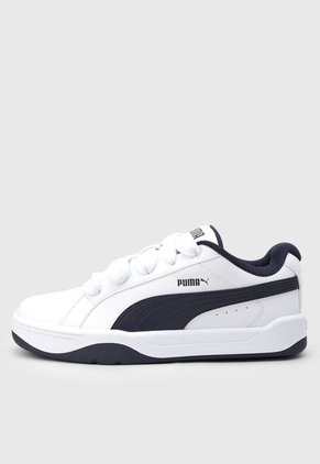 Tenis Lifestyle Blanco-Azul Navy PUMA Park Lifestyle Easy