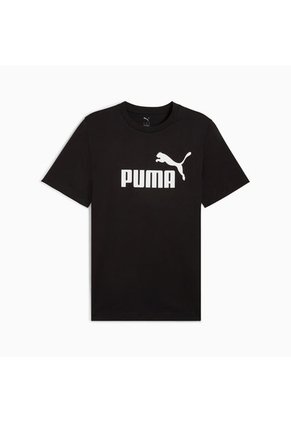 Tshirt Camisa Marca Puma Ess Logo Tee Original Azul Hombre