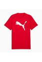 Camisa Deportiva Puma Originales Essentials Logo Rojo Hombre de Puma
