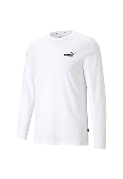 Tshirt Camisa Marca Puma Ess Small Original Blanco Hombre