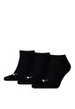 Medias Puma Originales Unisex Sneaker Plain 3 P Negro Unisex de Puma