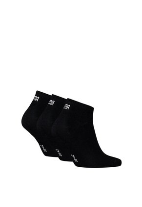Medias Puma Originales Unisex Sneaker Plain 3 P Negro Unisex