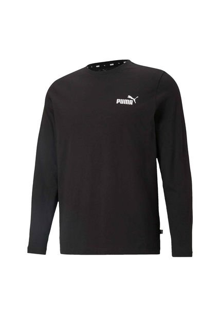 Camisa Marca Puma Ess Small Original Negro Para Hombre