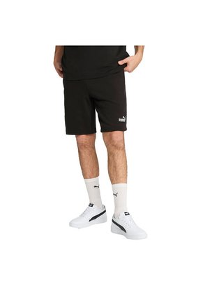 Short Deportivo Marca Puma Logo Slim Original Negro Hombre