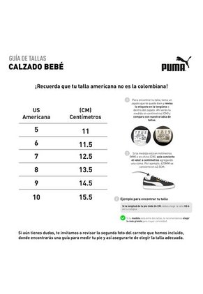Tenis Deportivos Puma Shuffle Downtown Lo V Inf Blanco Niños