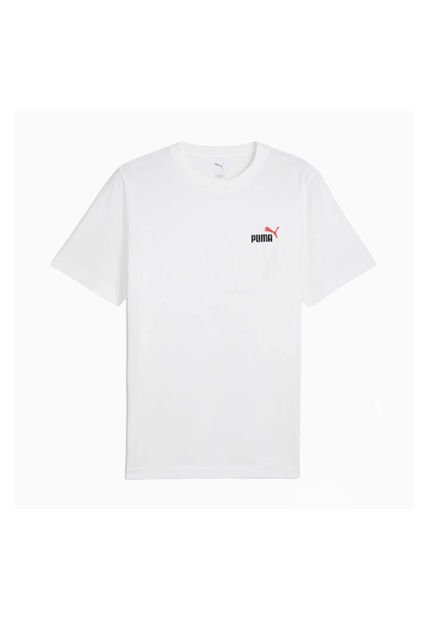 Tshirt Camisa Casual Marca Puma Ess 2 Original Blanco Hombre