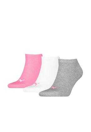 Medias Deportivas Puma Original Sneaker Plain 3P Rosa Unisex