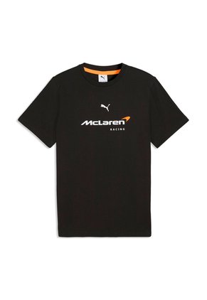 Camisa Deportiva Puma Original Mclaren Big Logo Negro Hombre