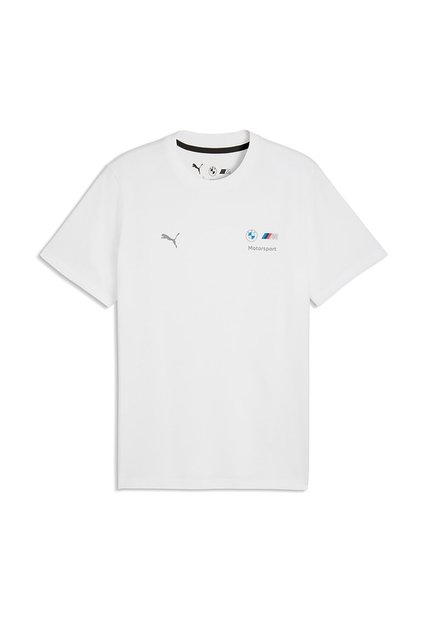 Camisa Deportiva Puma Original Bmw Mms EssLogo Blanco Hombre